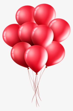 Clipart Balloons Red - Transparent Background Red Balloons Png #903663 Clipart Balloons Red - Transparent Background Red Balloons Png #903663