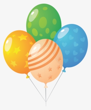 Balloon Multi Colour Png Image - Balloons Icon #903894