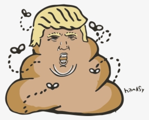 Time To Toss The Turd-tastic Trump - Graffiti Donald Trump #904460