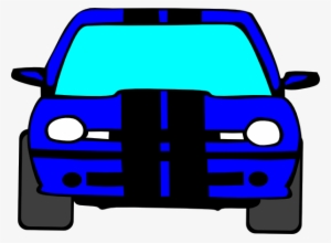 Blue Car Svg Clip Arts 600 X 441 Px #904596