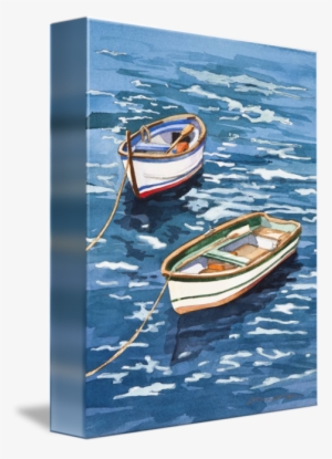 "vernazza Boats" By Bill Drysdale, Southern California - Gallery-wrapped Canvas Art Print 8 X 10 Entitled Vernazza #904806