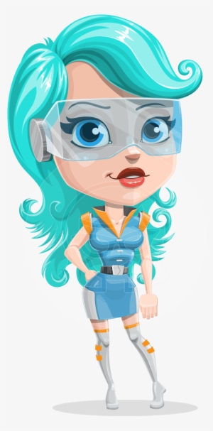 Neonna The Shiny Future Girl - Future Girl Clip Art #905242