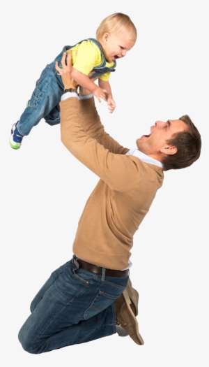 Dad And Kids Png Image With Transparent Background - Child #905544