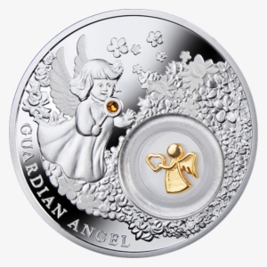 Niue 2014 2$ Guardian Angel Proof Silver Coin - Coin #905593