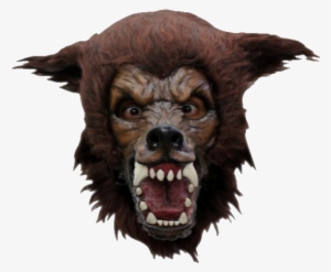 Full Moon Wolf Horror Mask - Mask Head Wolf Big Bad #906551