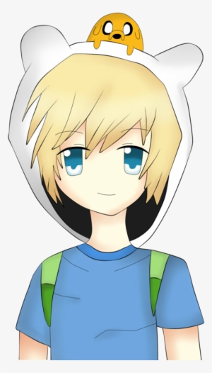 Clipart Royalty Free Tiny Jake And The By Kawaiigirl - Anime Finn The Human #906873