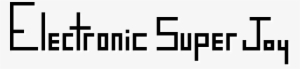 Electronic Super Joy - Electronic Super Joy Logo #907459