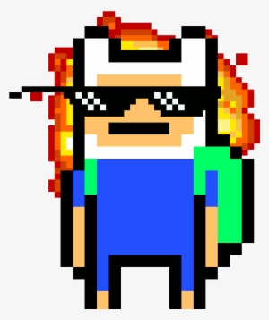 Pixilart Finn The Human Jonas Png Mlg Finn Human - R3kt Gif #907590