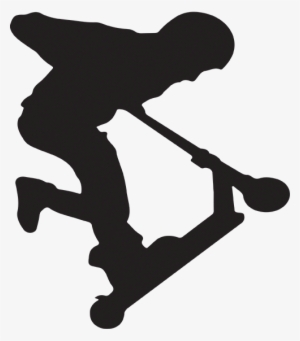 Scooter Clipart Stunt - Scooter Freestyle Logo #907735