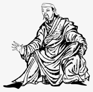 Line Art Woman Computer Human Behavior - Giclee Painting: The Golden King, Illustration #908309