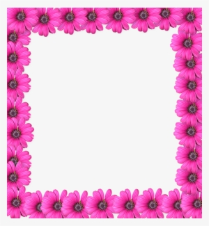 Abstract Floral Frame Png - Flower Frame Png #908367