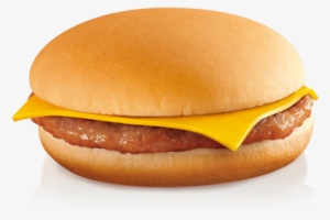 Mcdonalds Cheeseburger Png Graphic Royalty Free Library - Ham And Cheese Burger #909121
