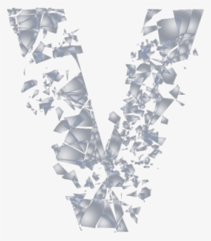Broken Glass Background Png Psd Detail 3d Broken Chain - V Psd #909411