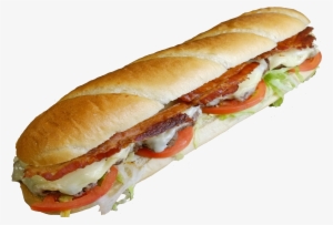 Inch Bacon Cheeseburger Sub Png Cheeseburger Sub - Inch #909468