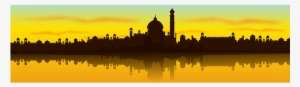 India, City, Cityscape, Landscape, Silhouette - Monuments Of India Png #909899