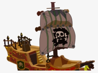 Viking Ship Clipart Scribblenauts - Pirate Ship Transparent #9000675