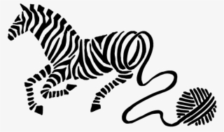 Striped Zebra - Knitting #9000740