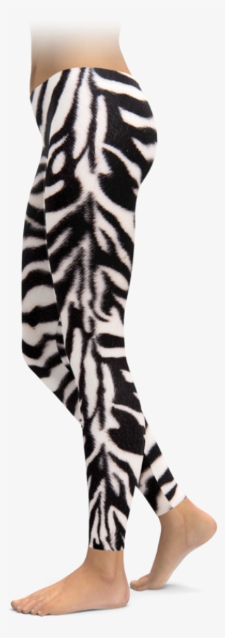 Zebra Stripes Leggings - Leggings #9001034