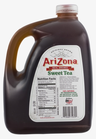 Arizona Real Brewed Sweet Tea Nutrition Facts #9001356