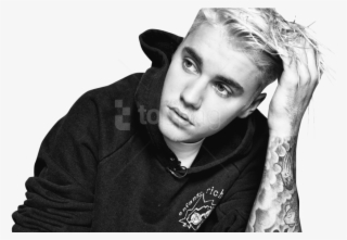 Free Png Justin Bieber Black & White Png - Justin Bieber Black And White #9001705