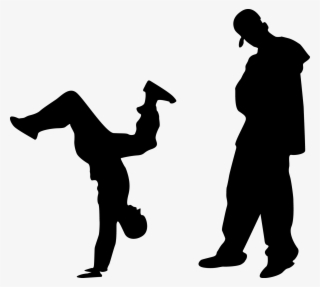 Wall Stickers, Sport Stickers, Decoration For Teenager, - Hip Hop Silhouette Png #9002496