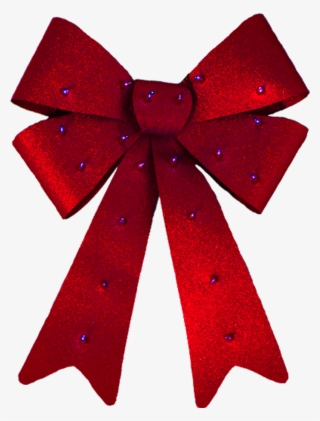 Red Bow - Green Christmas Bow #9003473