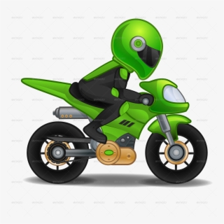 Sports Bike-02 - Motor Bike Cartoon Png #9003792