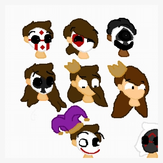 Diamonds, Hearts, Spades, Clover, King, Queen, Ace - Cartoon #9003820