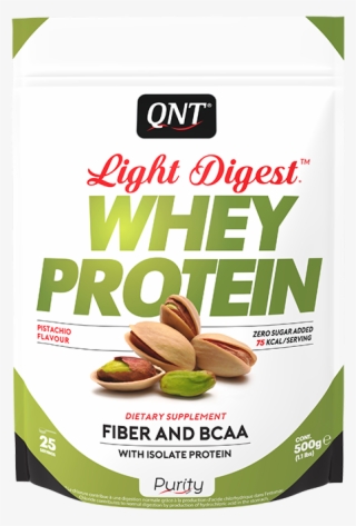 Qnt Direct Whey Protein Light Digest Pistachio 500 - Whey Protein Pistachio #9004553