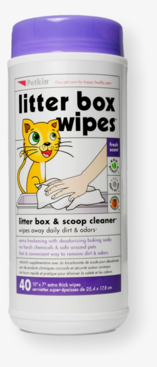 Petkin Litter Box Wipes 40pk - Mosquito #9004901