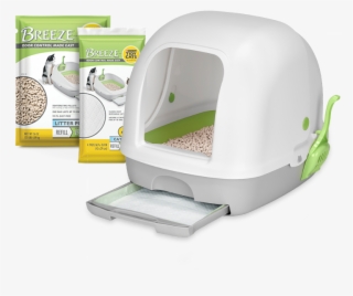 Breeze Hooded Litter Box System - Tidy Cat Breeze Hooded Litter Box #9005104