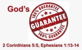 God's Guarantee - Credibility #9005217