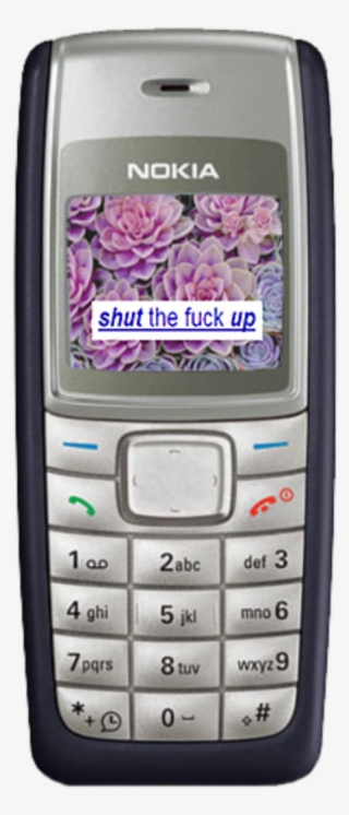 #nokia #phone #cellphone #text #flowers #floral #oldschool - Nokia 1112 #9005656