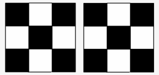 Image Of Two Simple Quilt Blocks - Monochrome #9006131