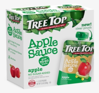 Transparent Pouch Clearly Differentiates Tree Top Apple - Strawberry #9006295
