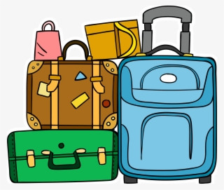 Suitcase Baggage Travel - Cartoon Suitcase #9006644