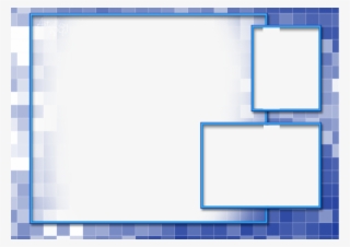 Bingkai Png Keren - Bingkai Biru Png #9007619