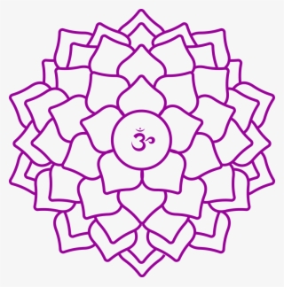 Crown Chakra - Mandalas Faciles Blanco Y Negro #9007696