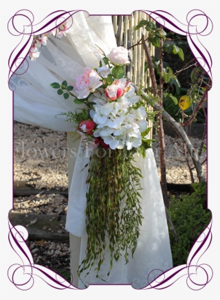 Jenny Wedding Arbor / Arch Tie Back Decoration Flowers - Wedding #9007971