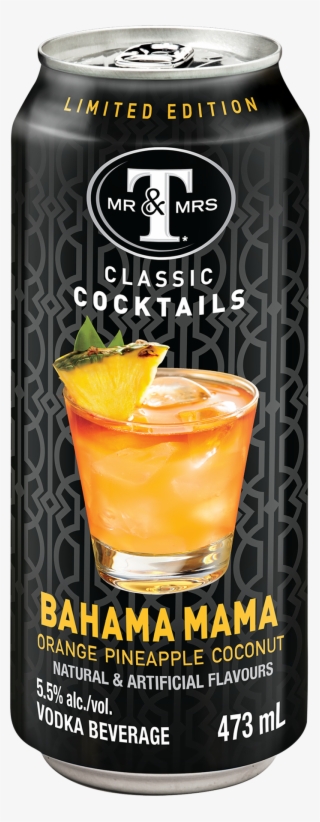 Mott's Mr & Mrs T Classic Cocktails Bahama Mama - Mr & Mrs T Bahama Mama #9008005
