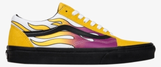 Vans Old Skool Flame Banana #9008211