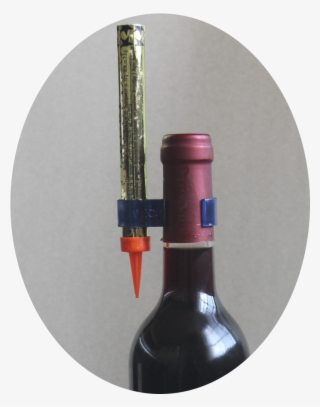 Ice Fountain Candle Clip - Wine Bottle #9009494