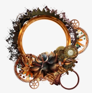 Image Du Blog Zezete2 - Steampunk Frame Png #9009620