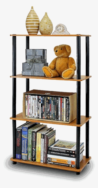 Furinno Turn N Tube 4 Tier Shelf - Shelf #9010031