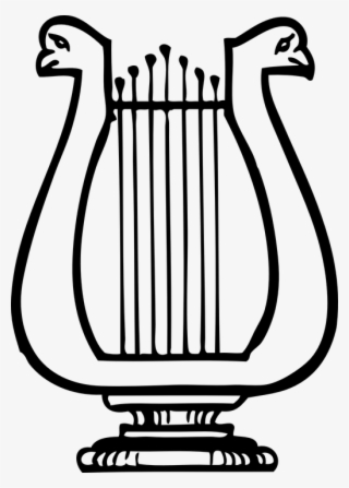 Lyre Clipart #9010339