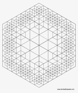 Large Transparent Png Versions - Mandala Hexagonal #9010843