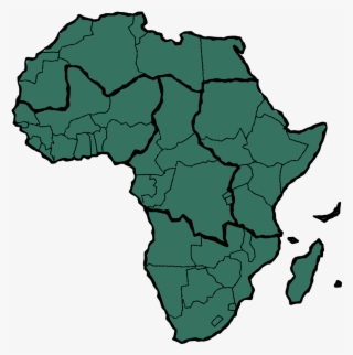Interactive Regional Map Of Africa - African Stereotypes #9011219