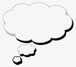 Dream Bubble Png Clipart - Thought Cloud #9011287
