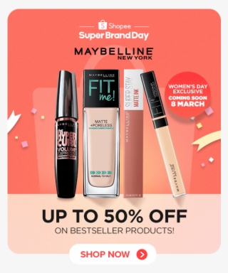 Maybelline Super Brand Day Up To 50% Off - Lip Gloss #9011324