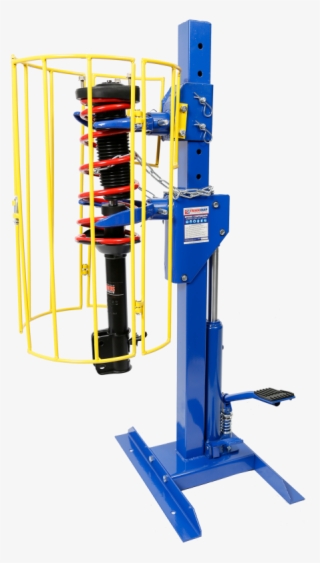 Tradequip Hydraulic Coil Spring Compressor 1221t - Machine #9011375